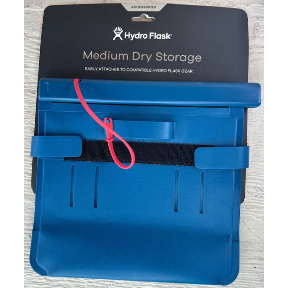 Hydro Flask Medium Dry Storage Pouch Waterproof Touchscreen Blue NEW WITH TAGS - Picture 1 of 2